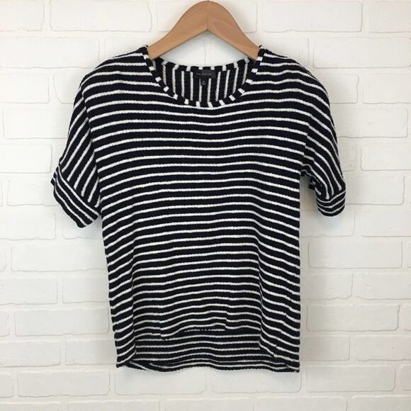 The Limited Striped Knit Short Sleeve Top - Picture 1 of 5